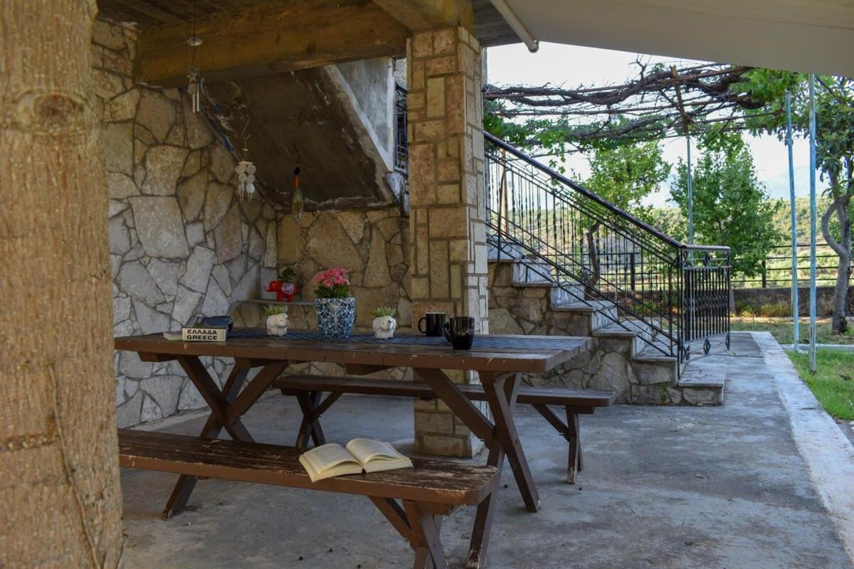 Coastal Stone Residence With Spectacular Scenery Kitriaí 外观 照片
